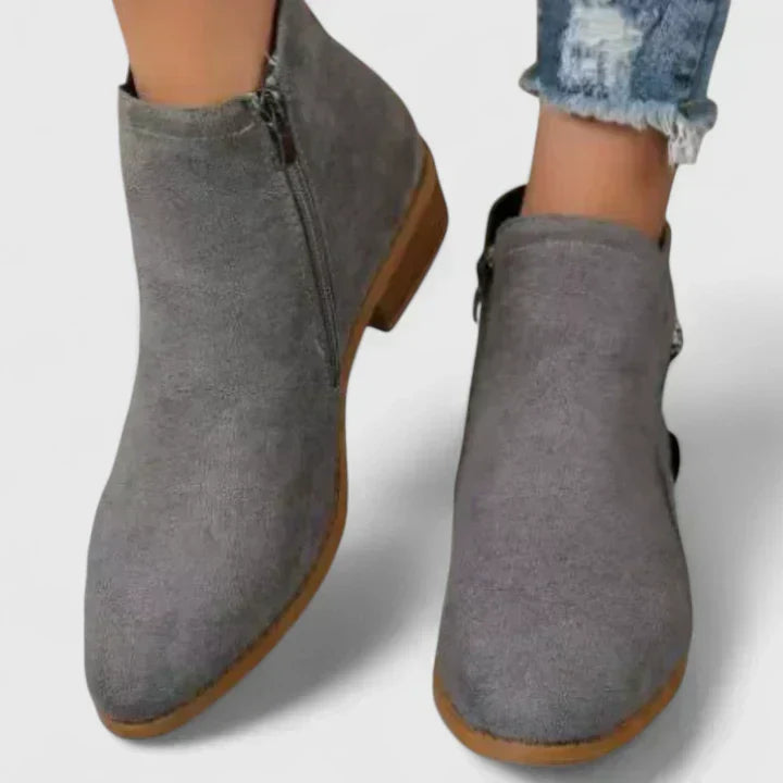 Fiona | Women's Side Zip Ankle Boots