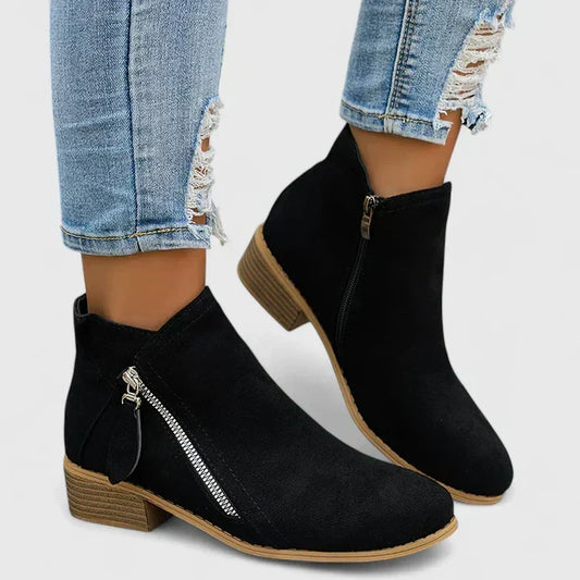 Fiona | Women's Side Zip Ankle Boots