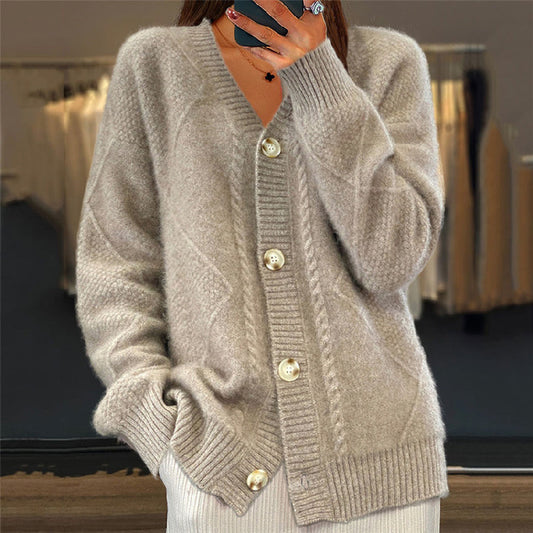 Emma | Women's Cable Knit Cardigan