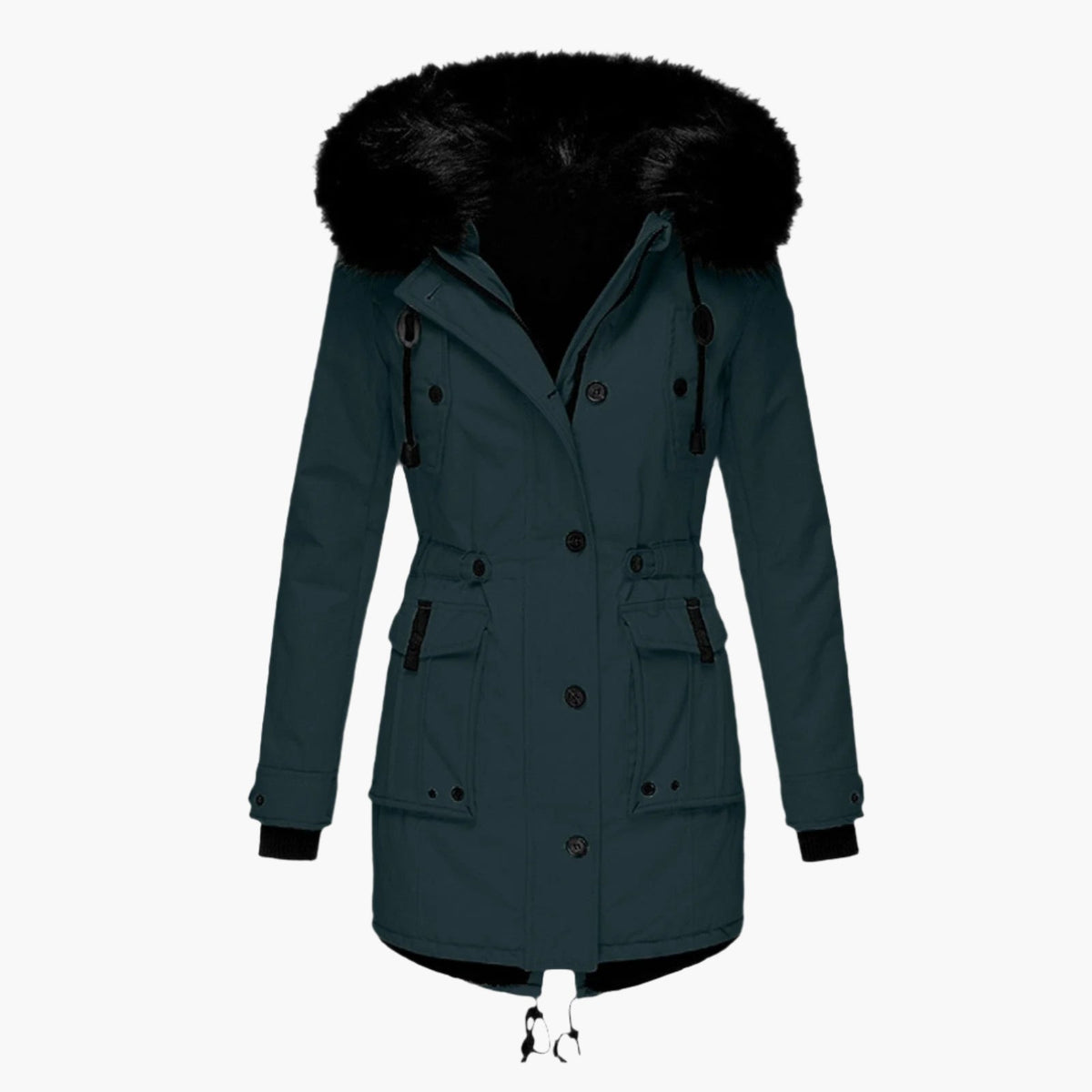 Mia | Women's Faux Fur Hood Parka