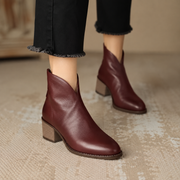 Nicola | Women's Block Heel Ankle Boots