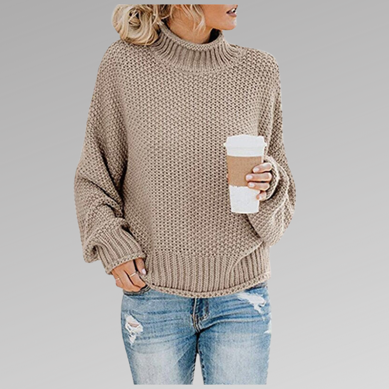 Nora | Women's Chunky Knit Turtleneck Jumper