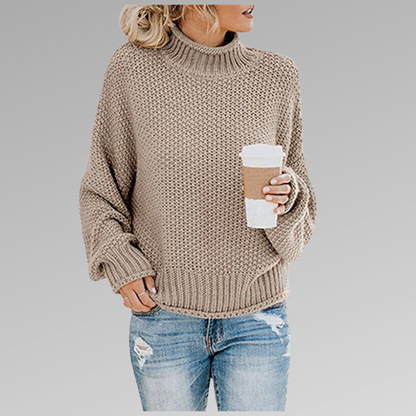 Nora | Women's Chunky Knit Turtleneck Jumper