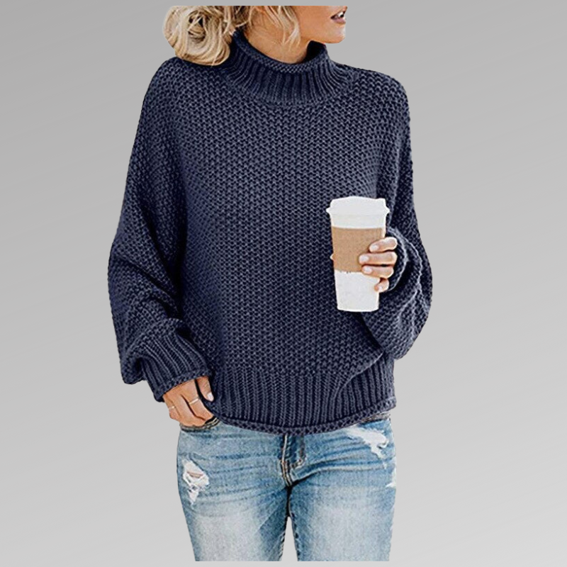 Nora | Women's Chunky Knit Turtleneck Jumper