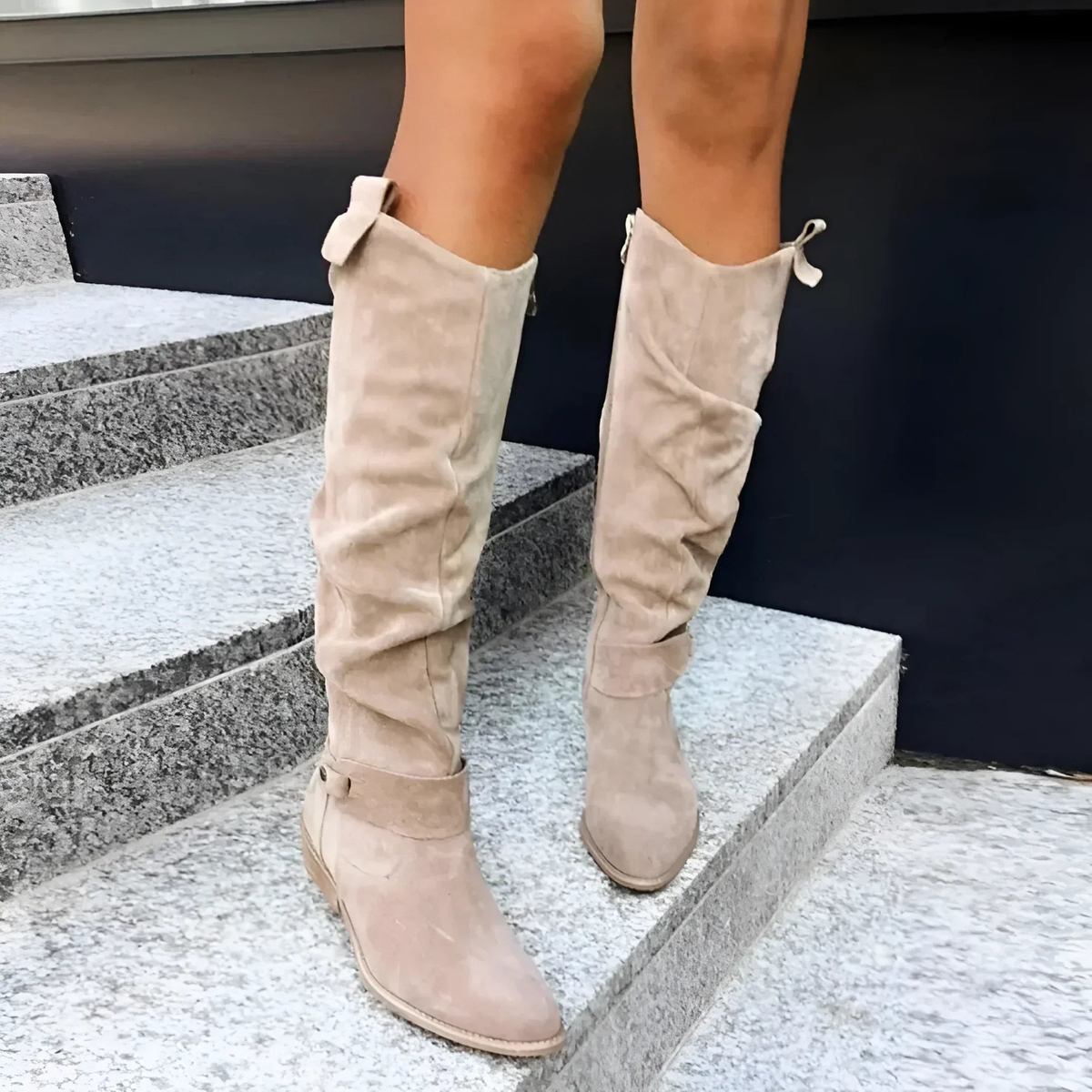 Anna | Women's Knee-High Suede Boots