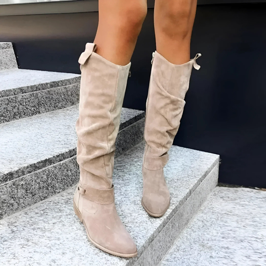 Anna | Women's Knee-High Suede Boots