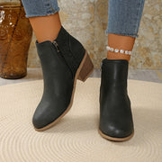 Adele | Women's Block Heel Ankle Boots