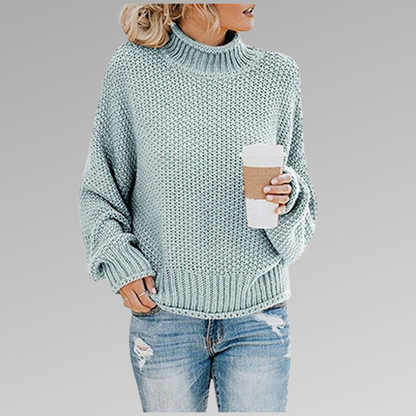 Nora | Women's Chunky Knit Turtleneck Jumper