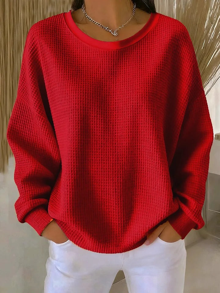 Eleanor | Women's Waffle Knit Jumper