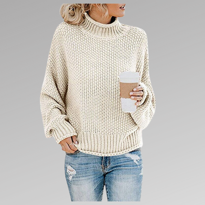 Nora | Women's Chunky Knit Turtleneck Jumper