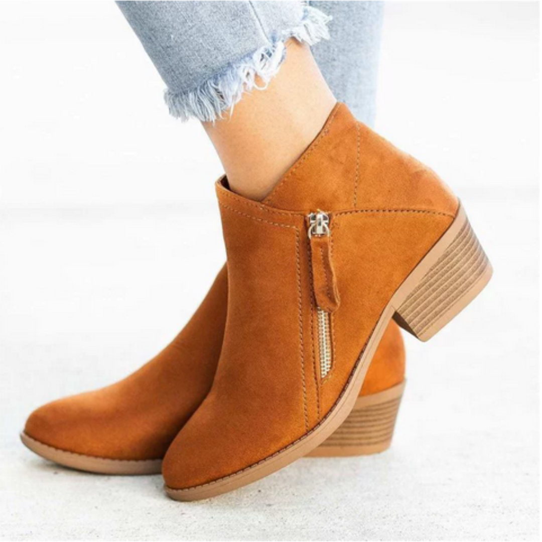 Fiona | Women's Side Zip Ankle Boots
