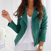 Lily | Leather Jacket Suede Look
