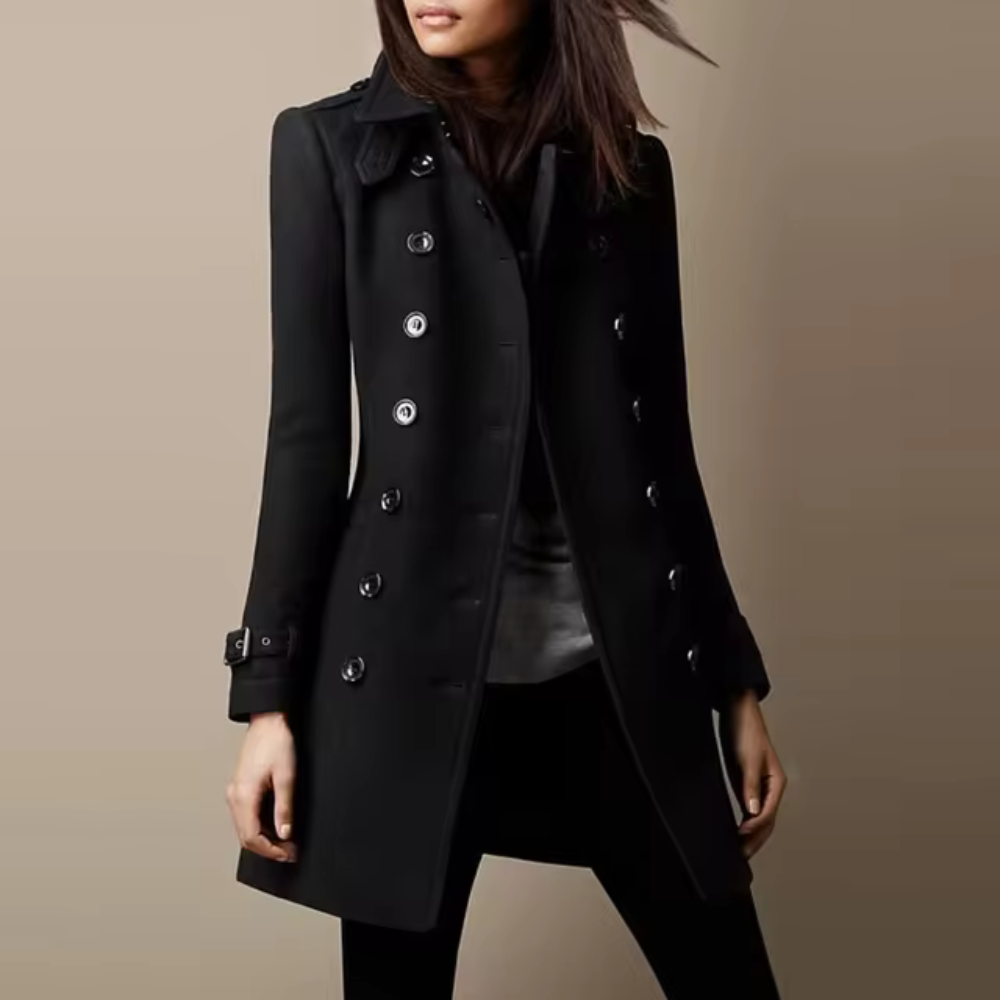 Gina | Classic Coat Double Breasted