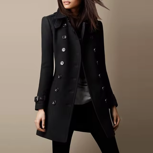 Gina | Classic Coat Double Breasted