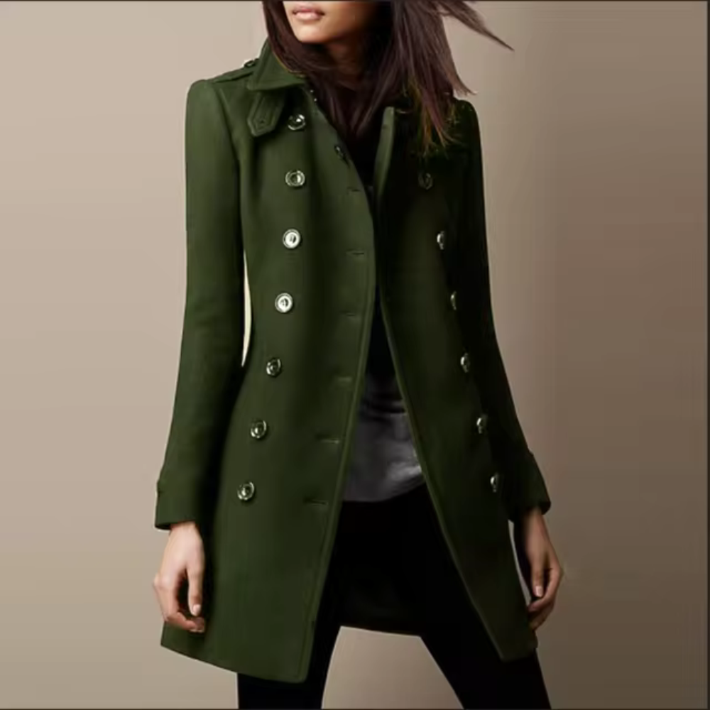 Gina | Classic Coat Double Breasted