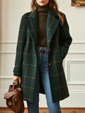 Genevieve | Women's Check Coat