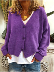 Daisy | Women's V-Neck Knit Cardigan