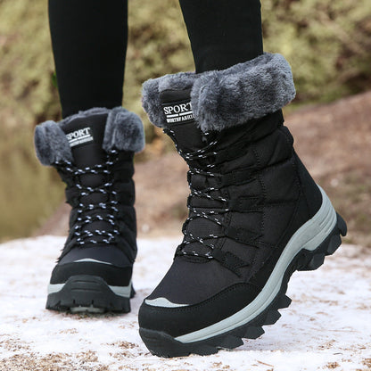 Nora | Women's Fleece-Lined Faux Fur Winter Boots