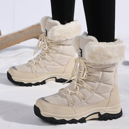 Nora | Women's Fleece-Lined Faux Fur Winter Boots