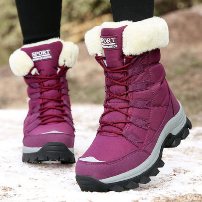 Nora | Women's Fleece-Lined Faux Fur Winter Boots