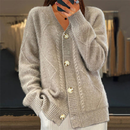 Emma | Women's Cable Knit Cardigan