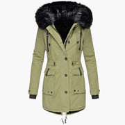 Mia | Women's Faux Fur Hood Parka