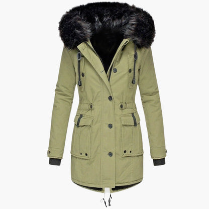 Mia | Women's Faux Fur Hood Parka