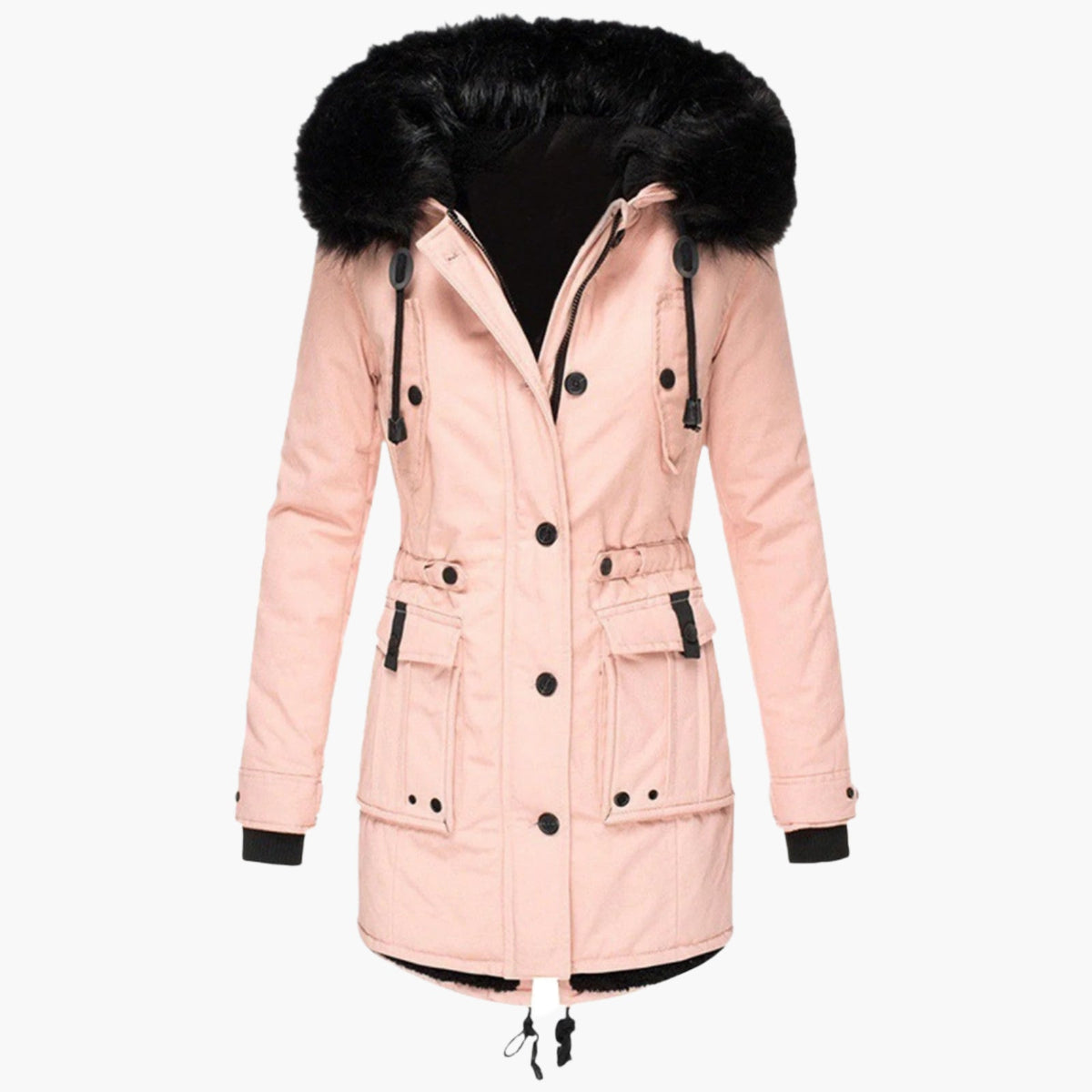 Mia | Women's Faux Fur Hood Parka