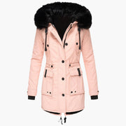 Mia | Women's Faux Fur Hood Parka