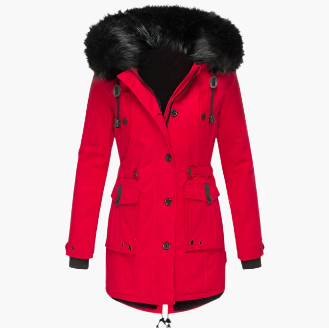 Mia | Women's Faux Fur Hood Parka