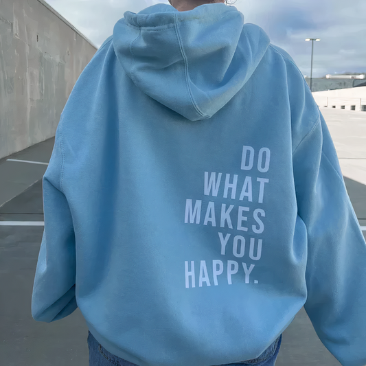 Mia | Hoodie Slogan Print