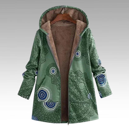 Stella | Women's Fleece Lined Hooded Winter Jacket