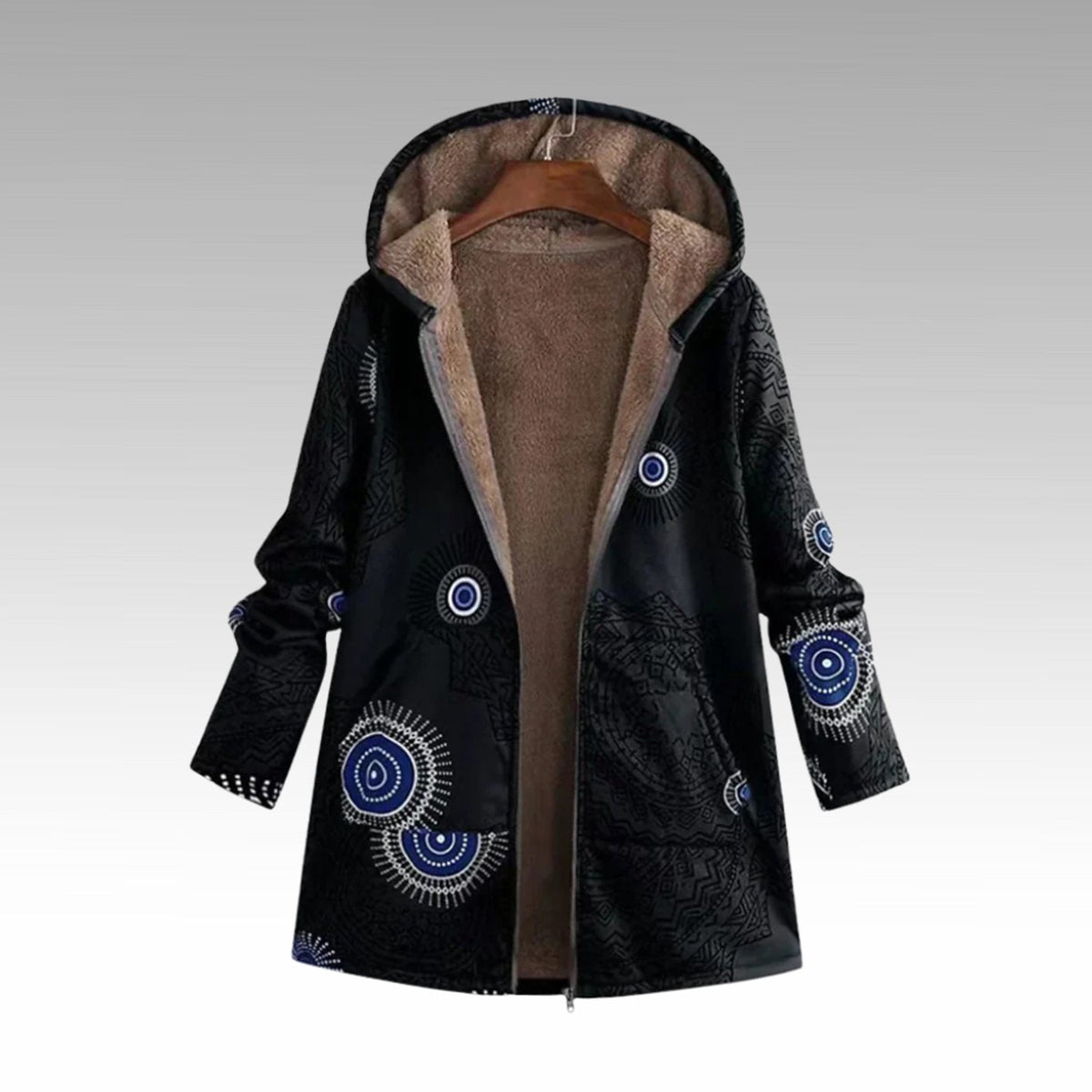 Stella | Women's Fleece Lined Hooded Winter Jacket