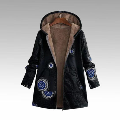 Stella | Women's Fleece Lined Hooded Winter Jacket