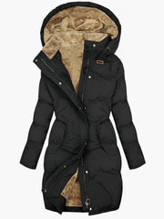 Grace | Women's Faux Fur Lined Hooded Winter Coat