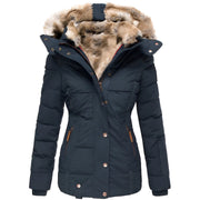 Lily | Women's Faux Fur Lined Hooded Winter Jacket