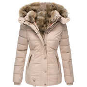 Lily | Women's Faux Fur Lined Hooded Winter Jacket