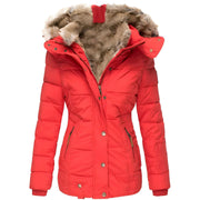 Lily | Women's Faux Fur Lined Hooded Winter Jacket