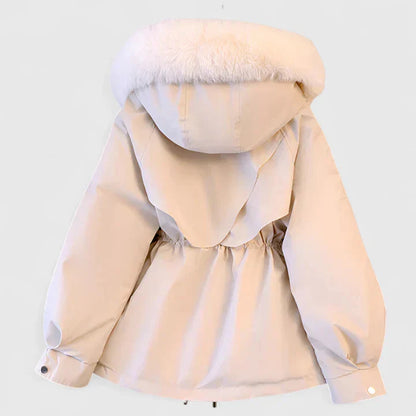 Kamilla | Women's Winter Parka with Faux Fur Hood