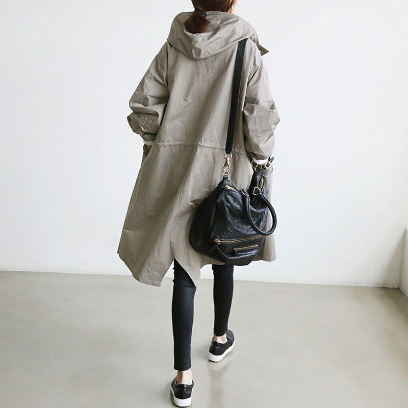 Helen | Women's Hooded Trenchcoat