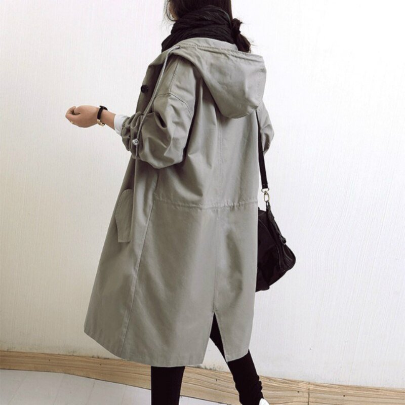 Helen | Women's Hooded Trenchcoat