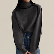 Lena | Women's Elegant Polo Neck Jumper