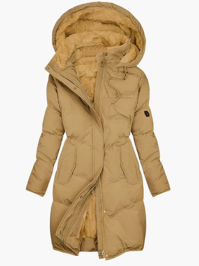 Grace | Women's Faux Fur Lined Hooded Winter Coat