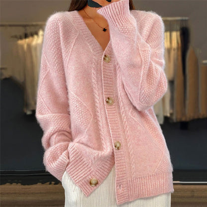 Emma | Women's Cable Knit Cardigan