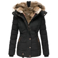 Lily | Women's Faux Fur Lined Hooded Winter Jacket