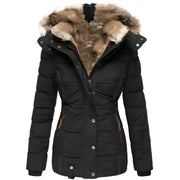 Lily | Women's Faux Fur Lined Hooded Winter Jacket