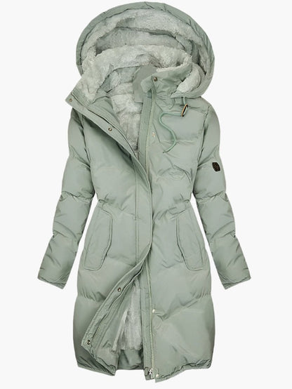 Grace | Women's Faux Fur Lined Hooded Winter Coat