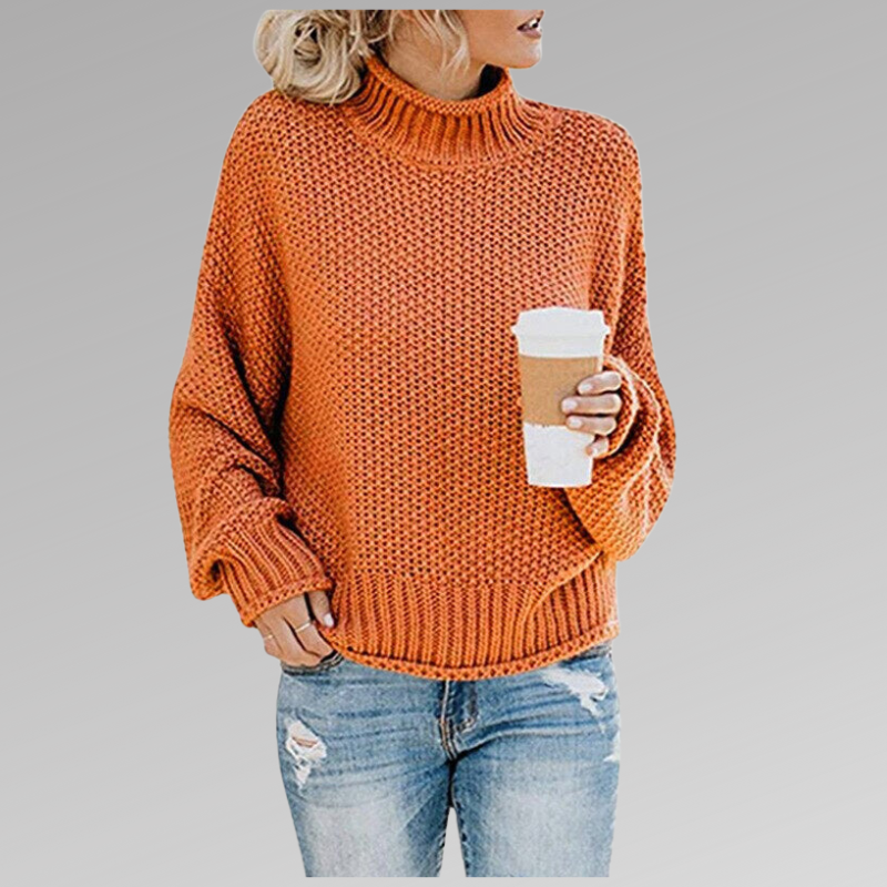 Nora | Women's Chunky Knit Turtleneck Jumper