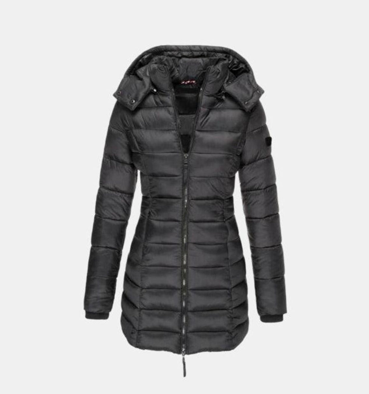 Nora | Women's Long Puffer Jacket with Hood