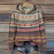 Sina | Women's Cosy Winter Knit Hoodie